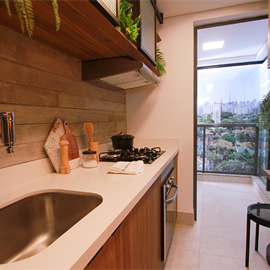Cozinha - Apartamento em Campo Belo, São Paulo