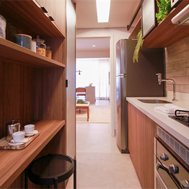 Cozinha - Apartamento em Campo Belo, São Paulo